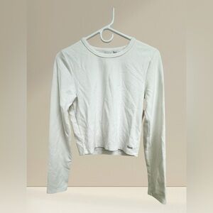 Elegant Cream Long Sleeve Top